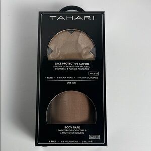 Tahari Nude Lace Covers and Body Tape Set